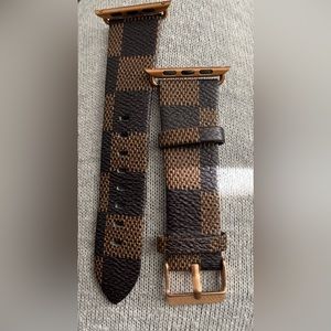 Apple Watch 42mm designer inspired checkered watch band